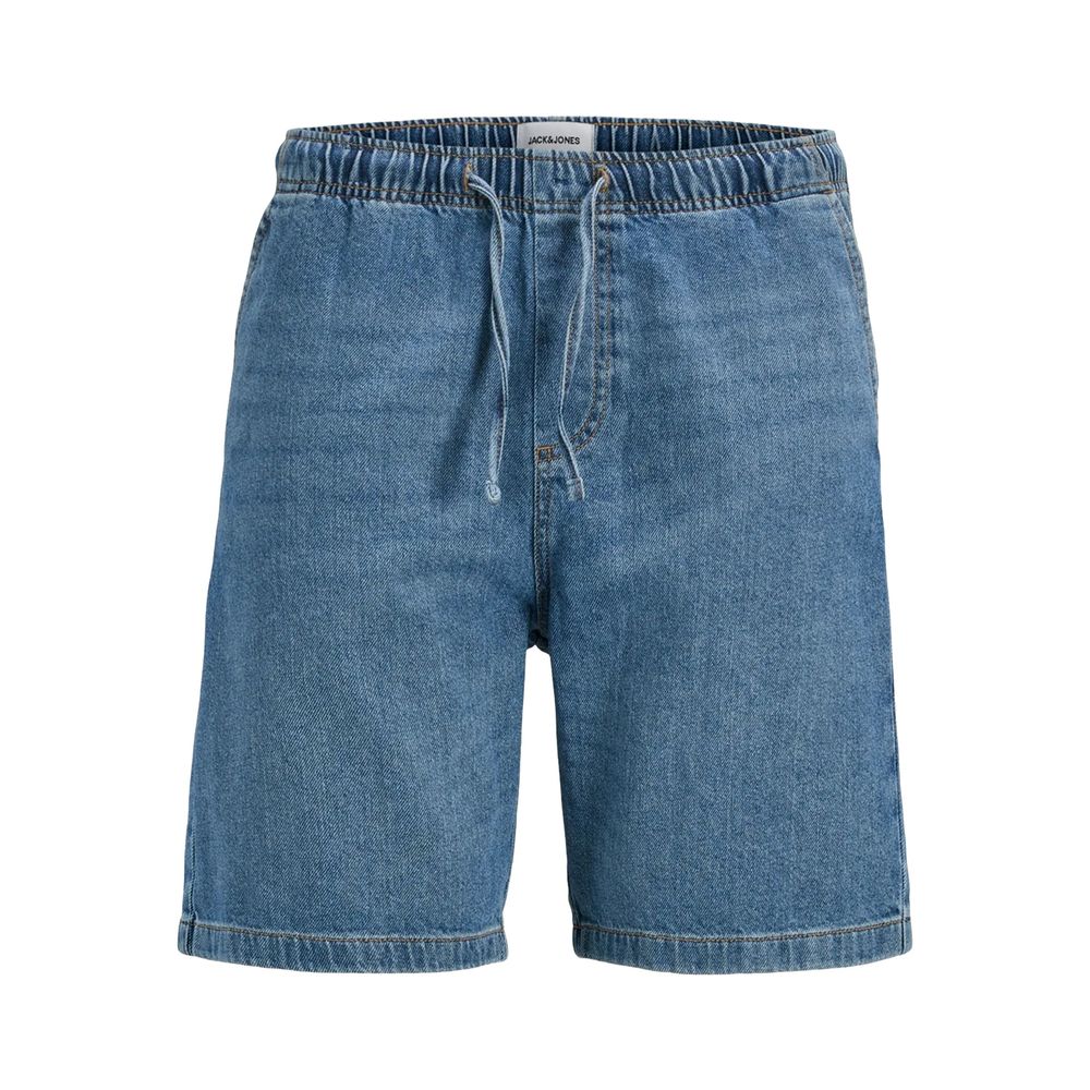 Jack Jones Light Blue Cotton Men's Short