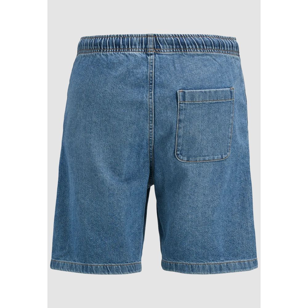 Jack Jones Light Blue Cotton Men's Short
