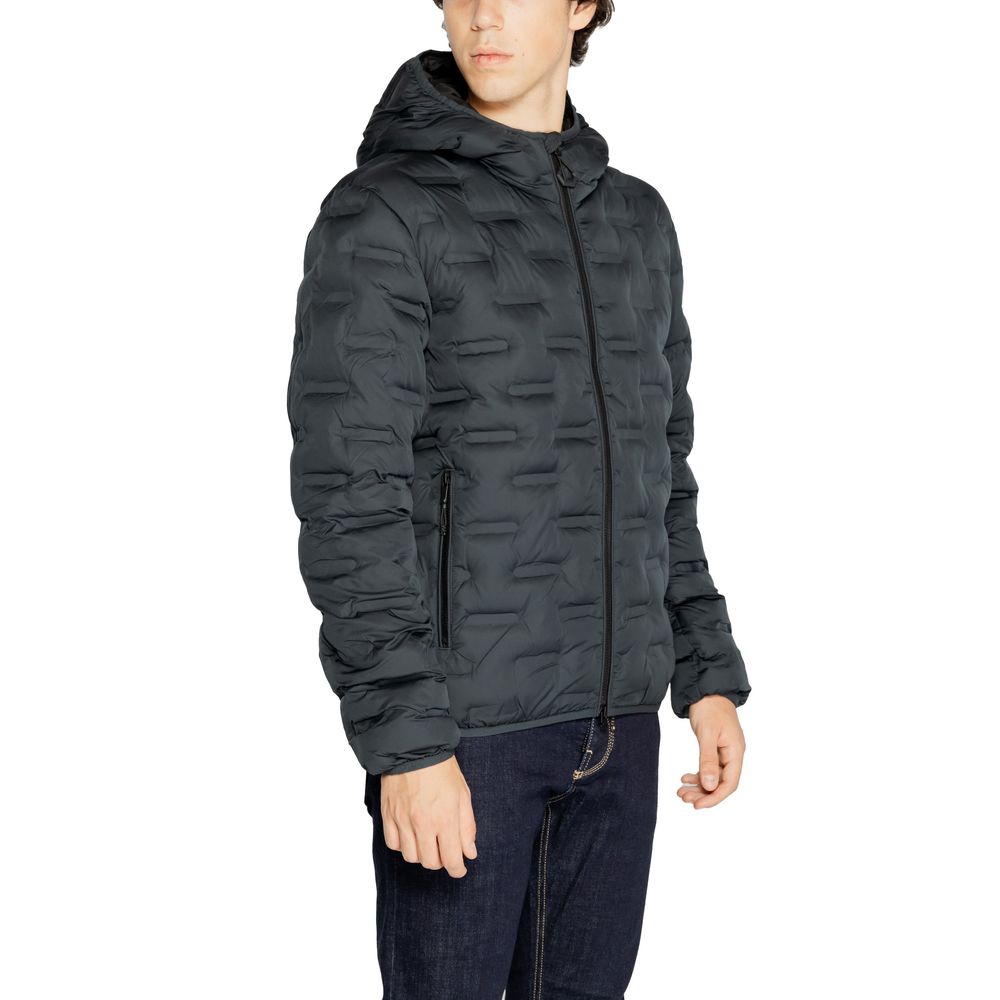 Replay Blue Polyester Men's Jacket