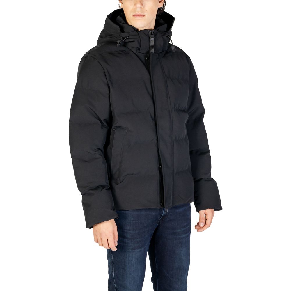 Replay Black Polyamide Men's Coat