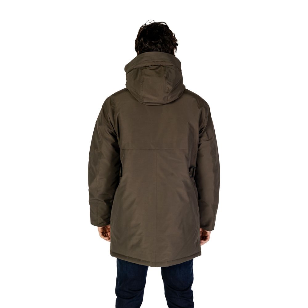 Replay Green Polyamide Men's Parka