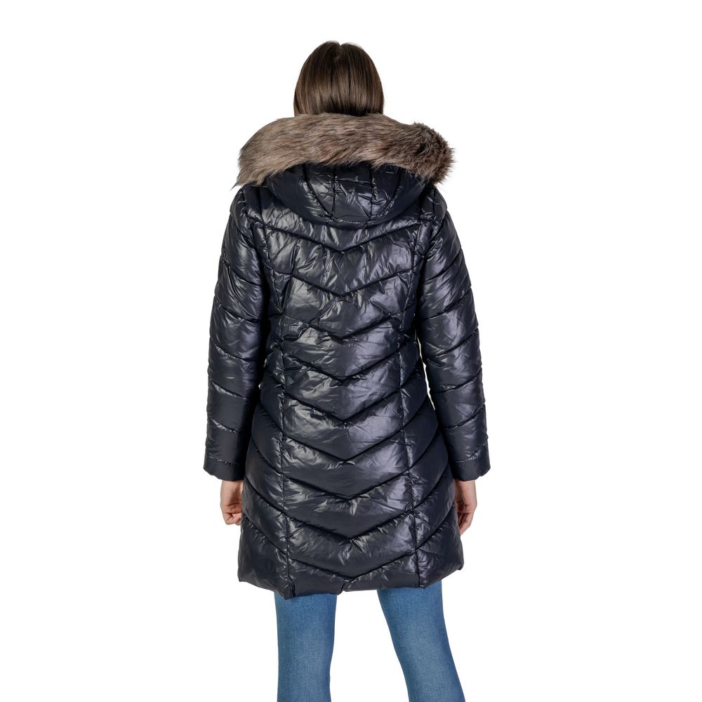Only Black Polyamide Jackets & Women's Coat