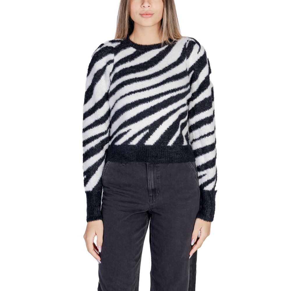 Only Black Nylon Women's Sweater