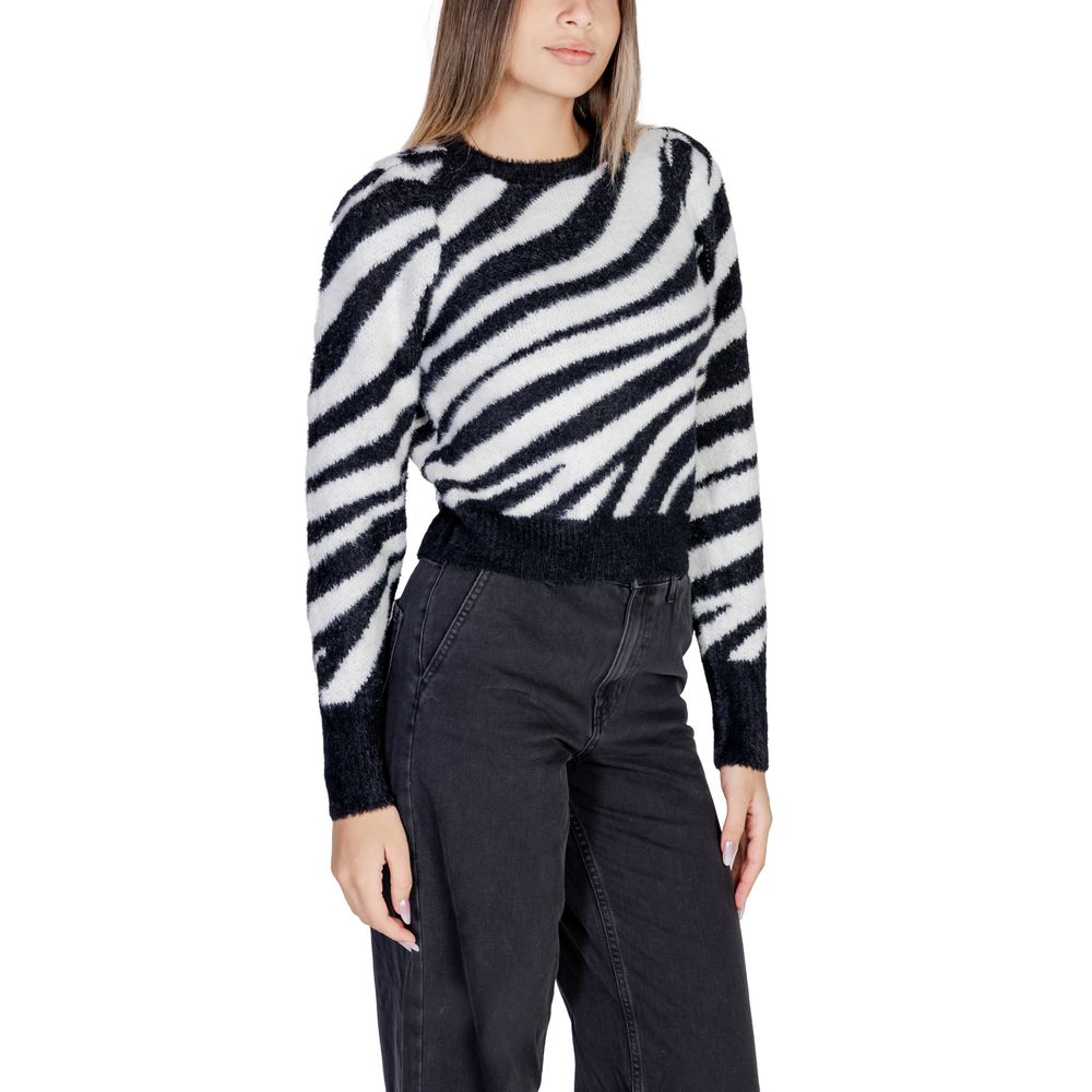Only Black Nylon Women's Sweater