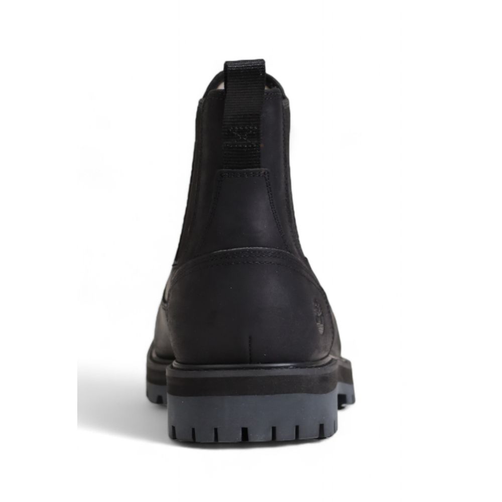 Timberland Black Nubuc Leather Men's Boot