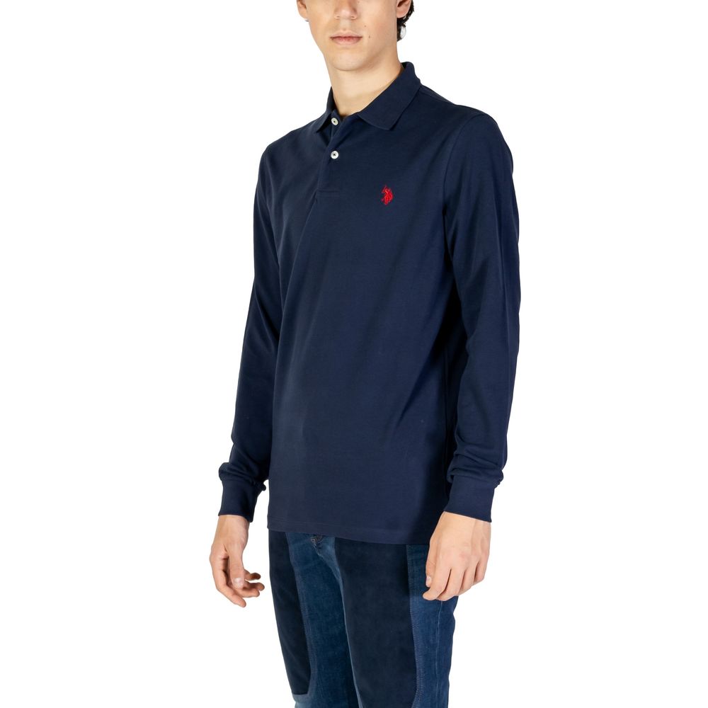 U.S. POLO ASSN. Blue Cotton Men's T-Shirt