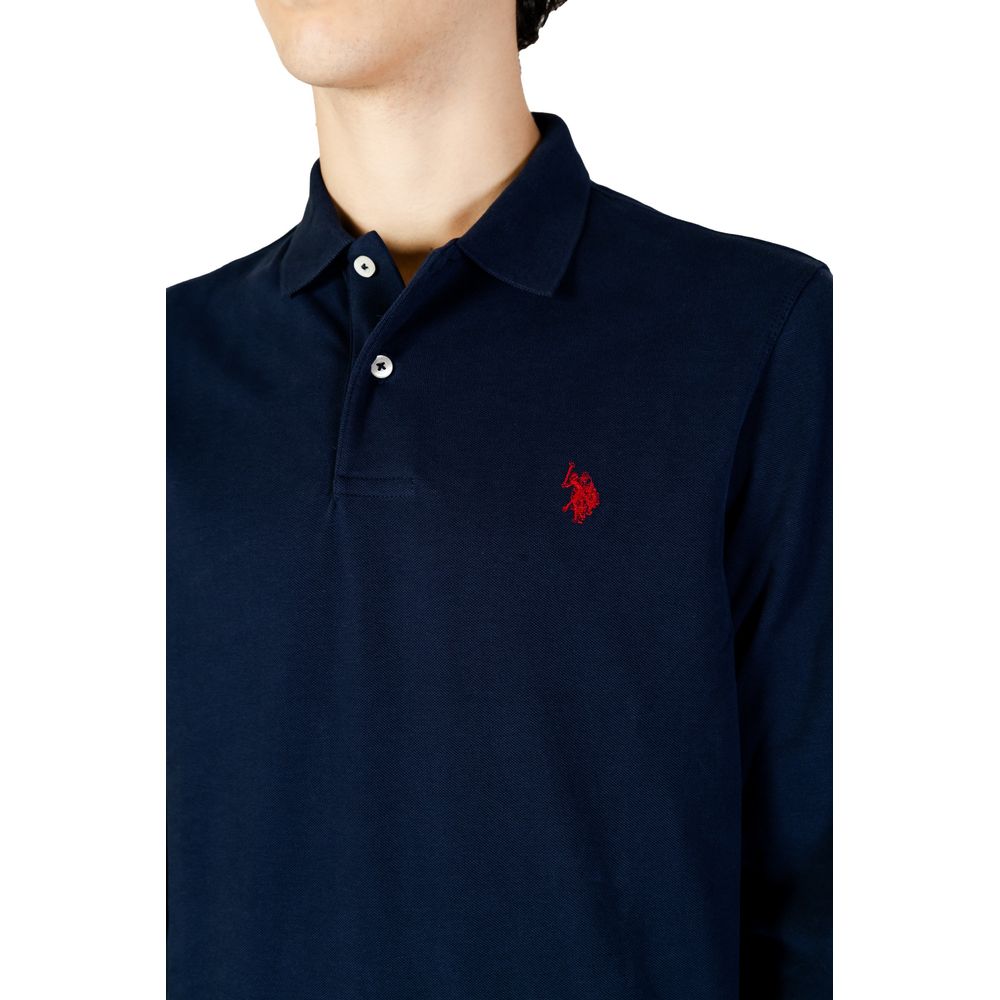U.S. POLO ASSN. Blue Cotton Men's T-Shirt