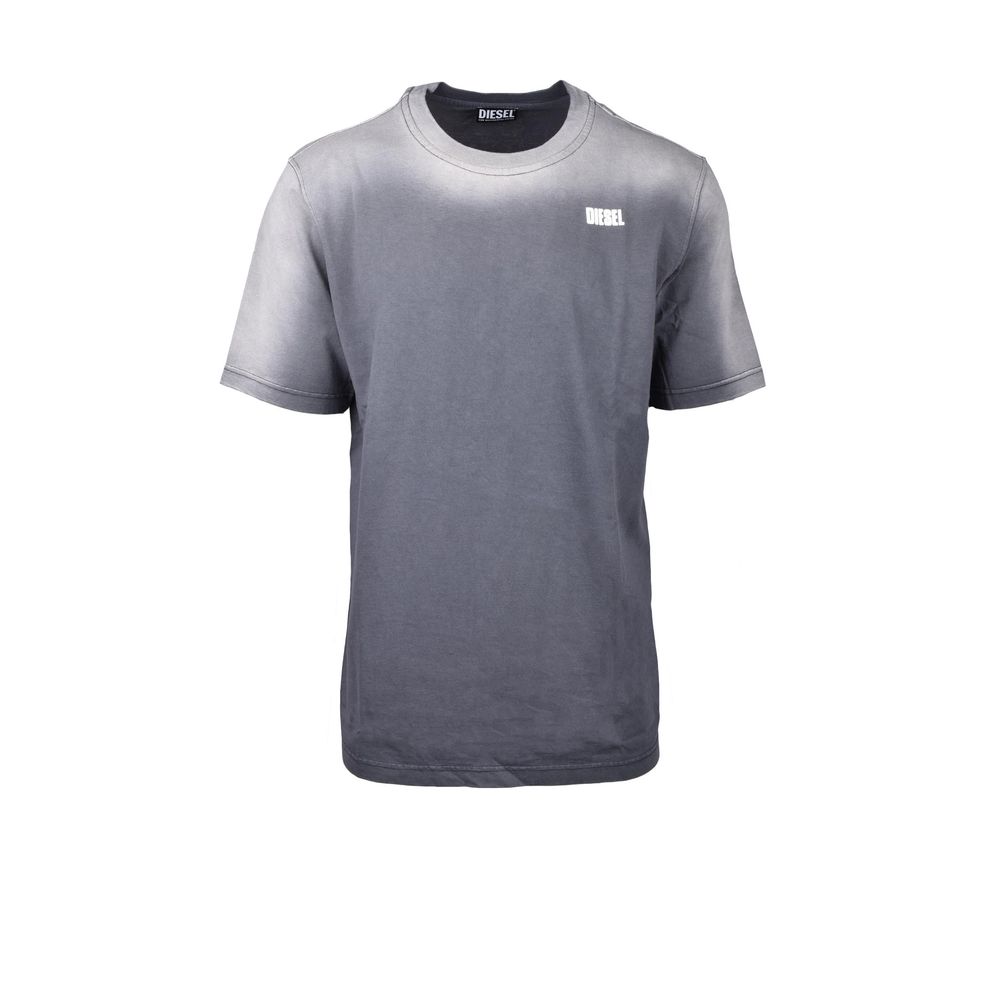 Diesel Gray Cotton Men's T-Shirt