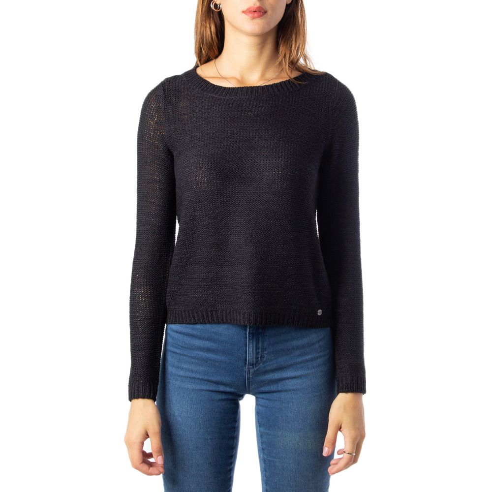 Only Black Acrylic Women's Sweater