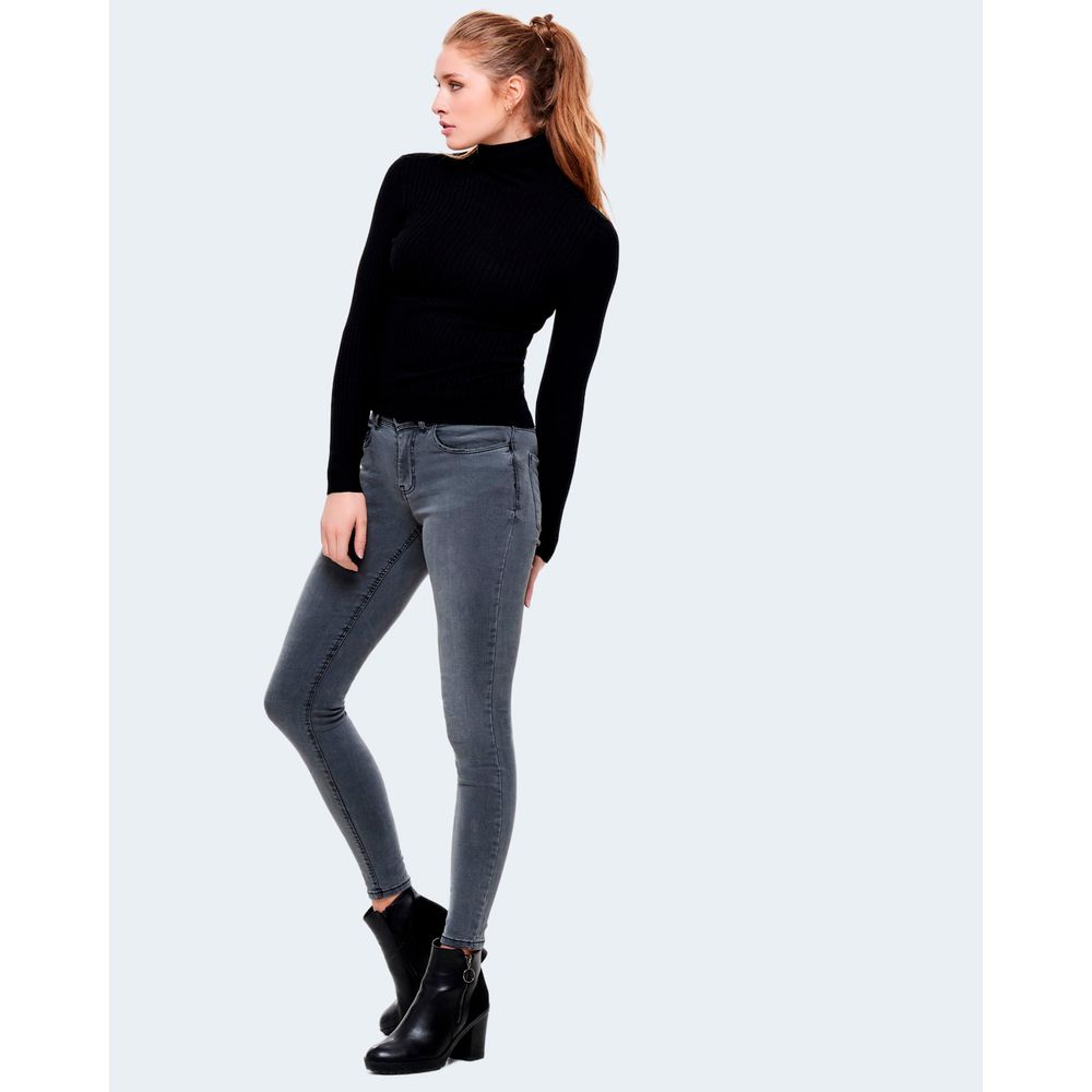Only Black Viscose Women's Sweater