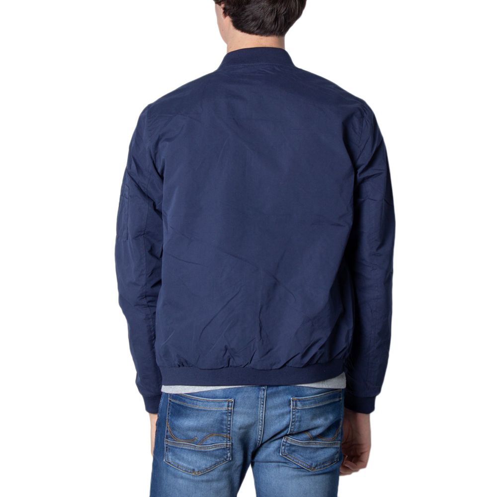 Jack Jones Blue Polyester Men's Jacket