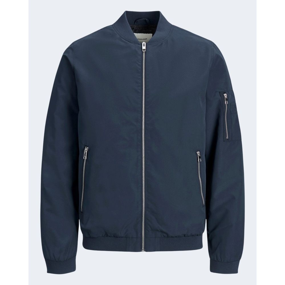 Jack Jones Blue Polyester Men's Jacket