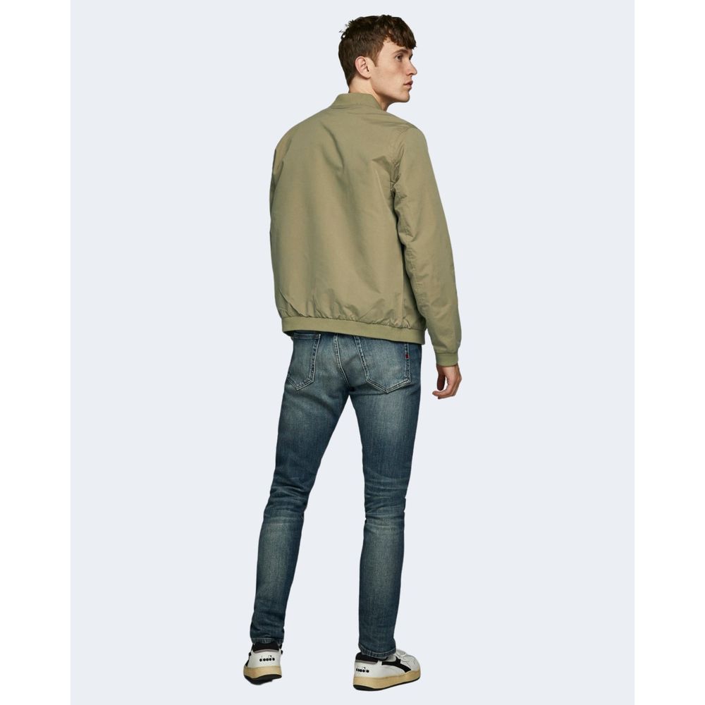 Jack Jones Green Polyester Men's Jacket