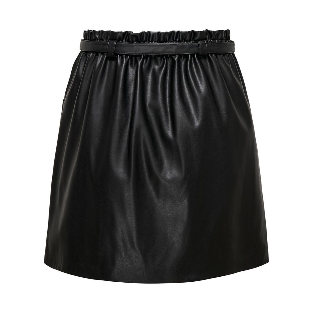 Only Black Polyester Women's Skirt