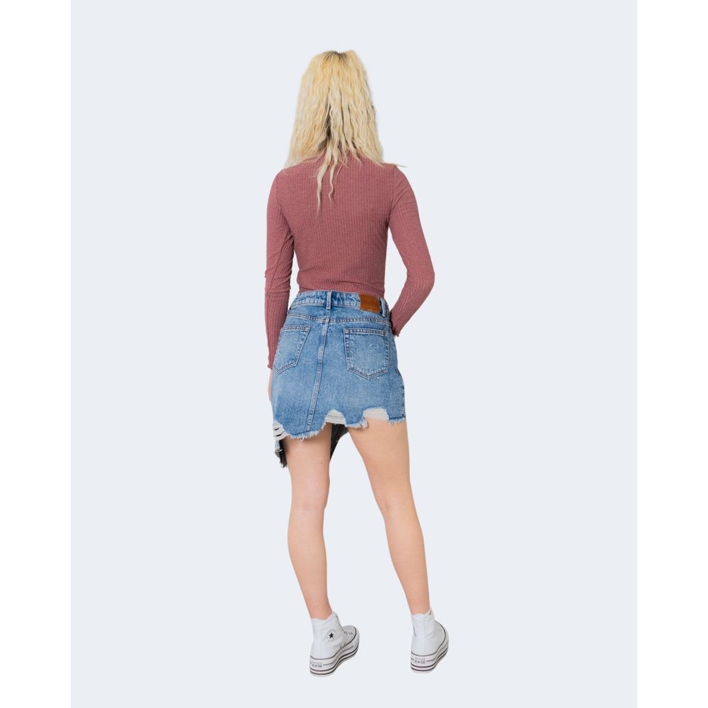 Only Bordeaux Viscose Tops & Women's T-Shirt