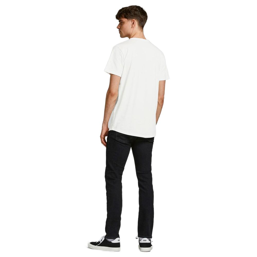 Jack Jones Cream Organic Cotton Men's T-Shirt