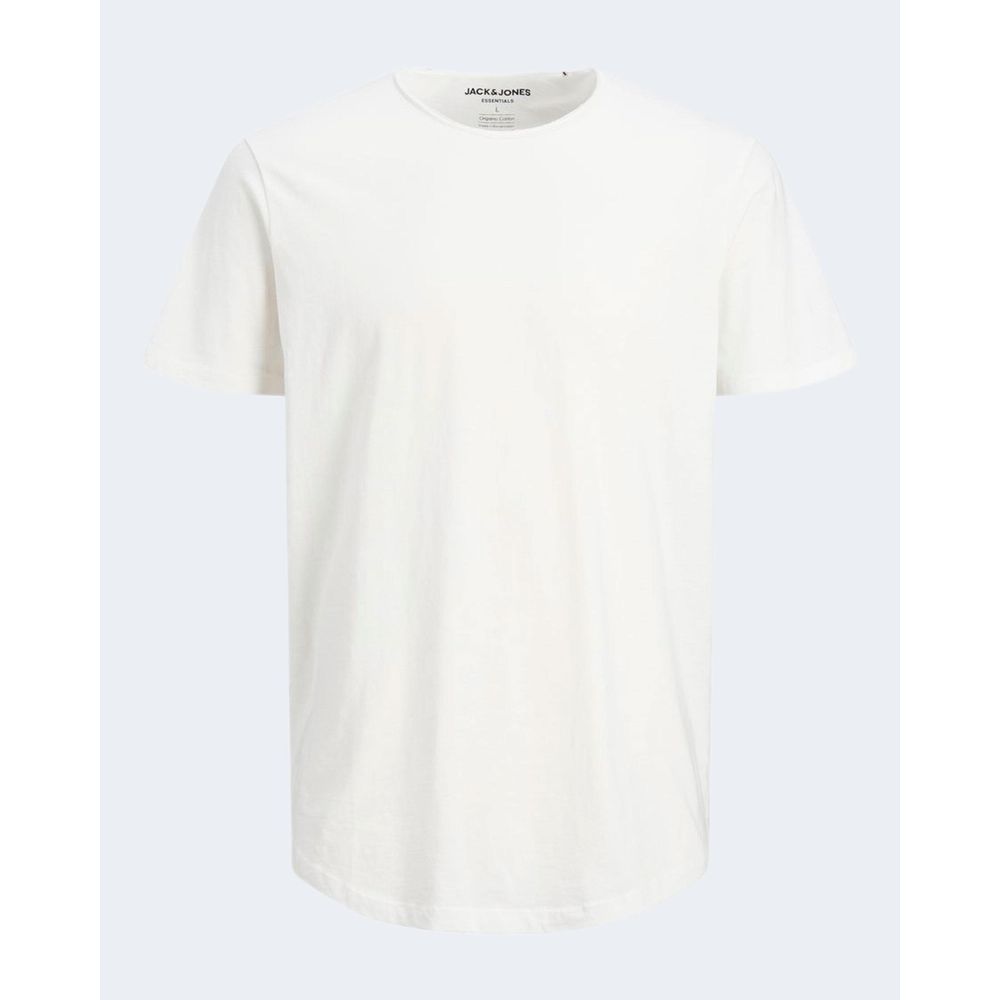 Jack Jones Cream Organic Cotton Men's T-Shirt