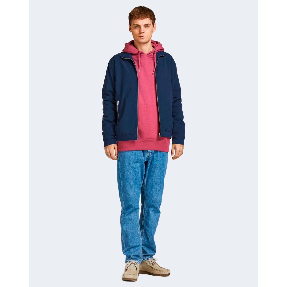 Jack Jones Blue Polyester Men's Jacket