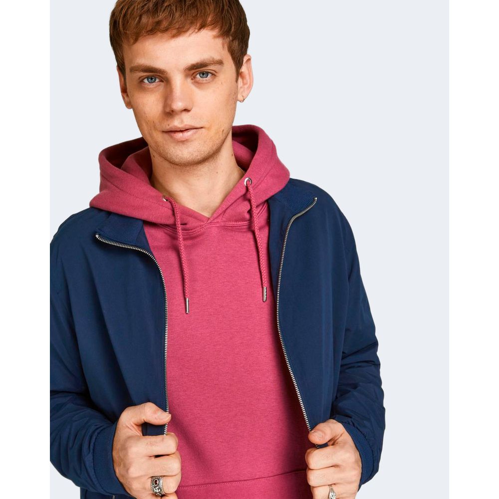 Jack Jones Blue Polyester Men's Jacket