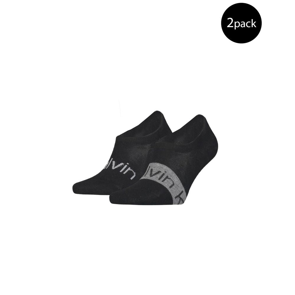 Calvin Klein Black Cotton Men's Sock
