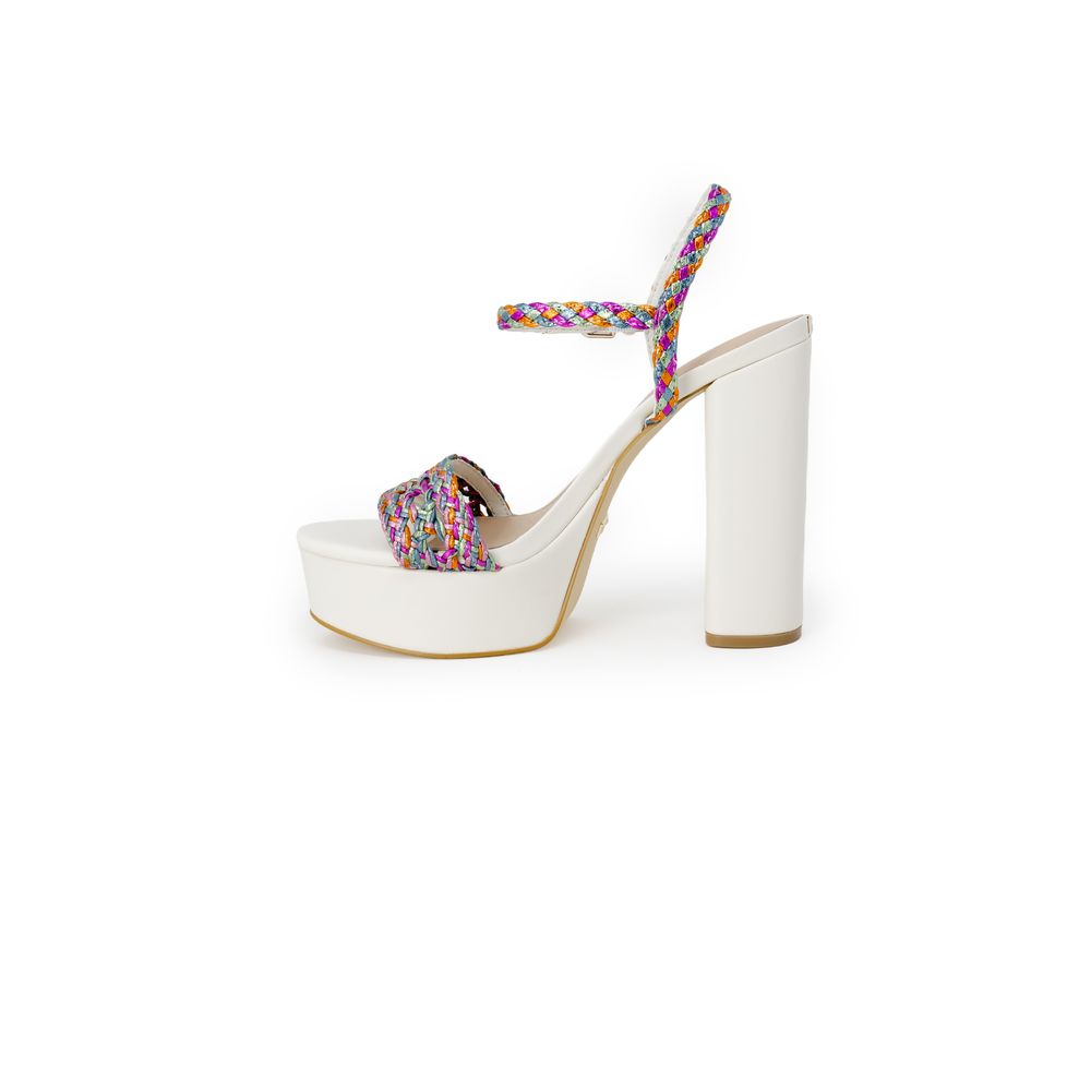 Guess White Polyester Women's Sandal