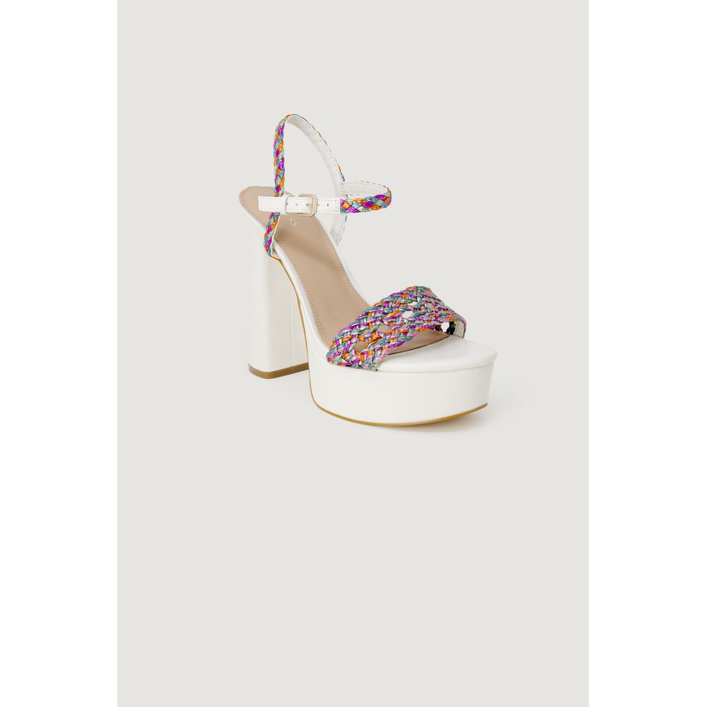 Guess White Polyester Women's Sandal