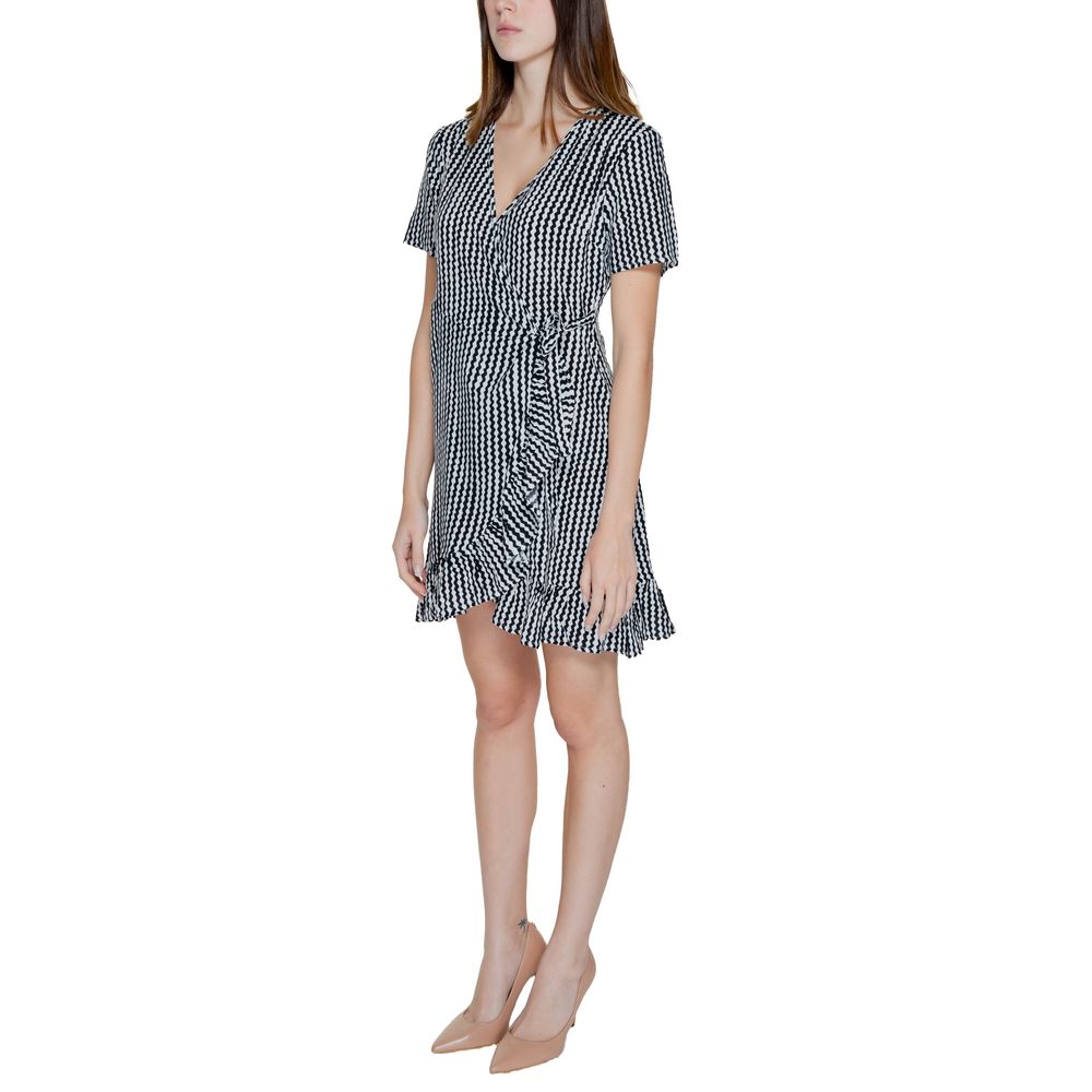 Only Black Viscose Women's Dress