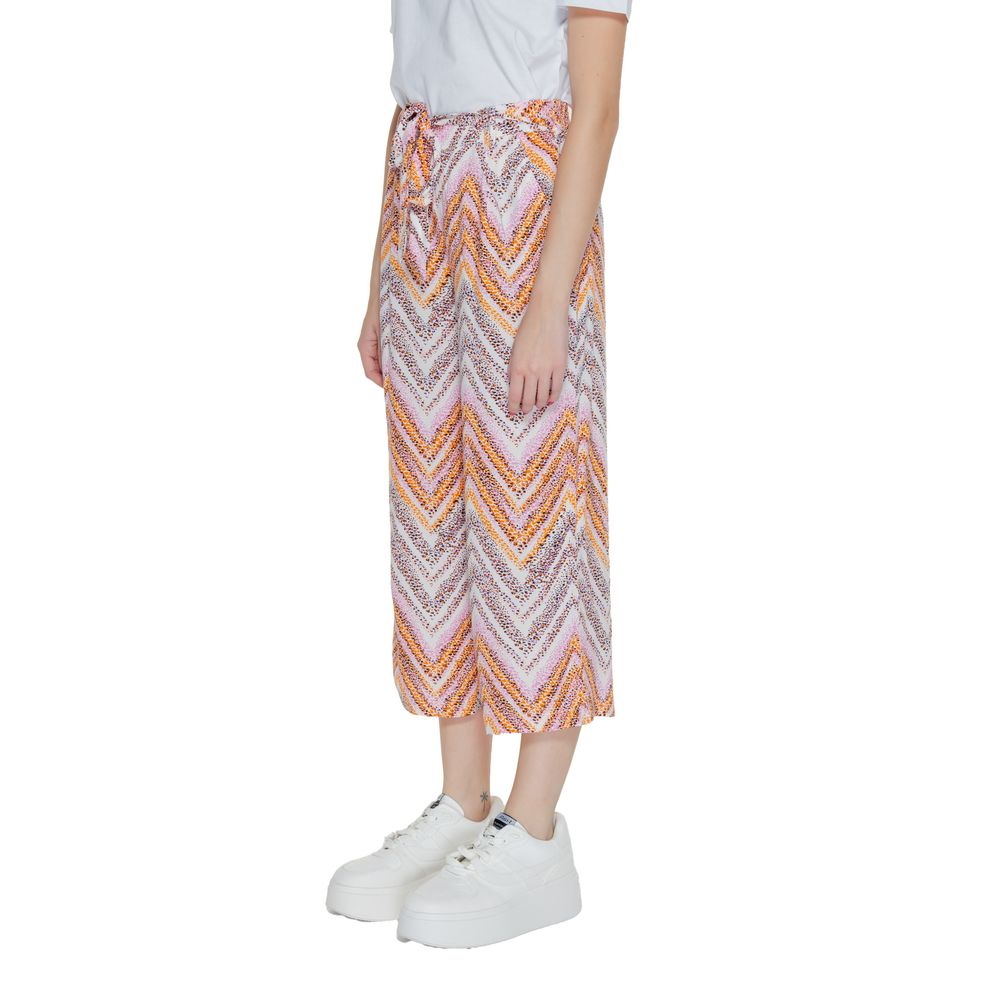 Only Multicolor Viscose Jeans & Women's Pant