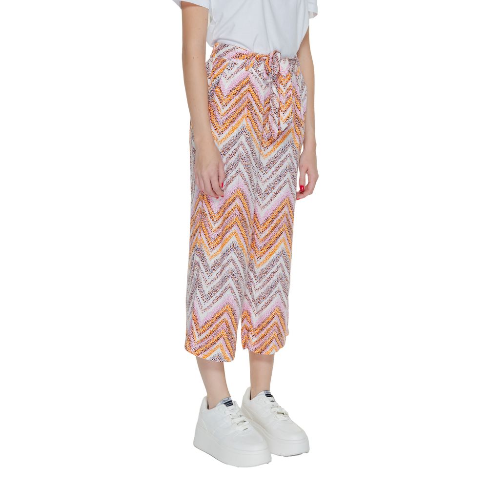 Only Multicolor Viscose Jeans & Women's Pant