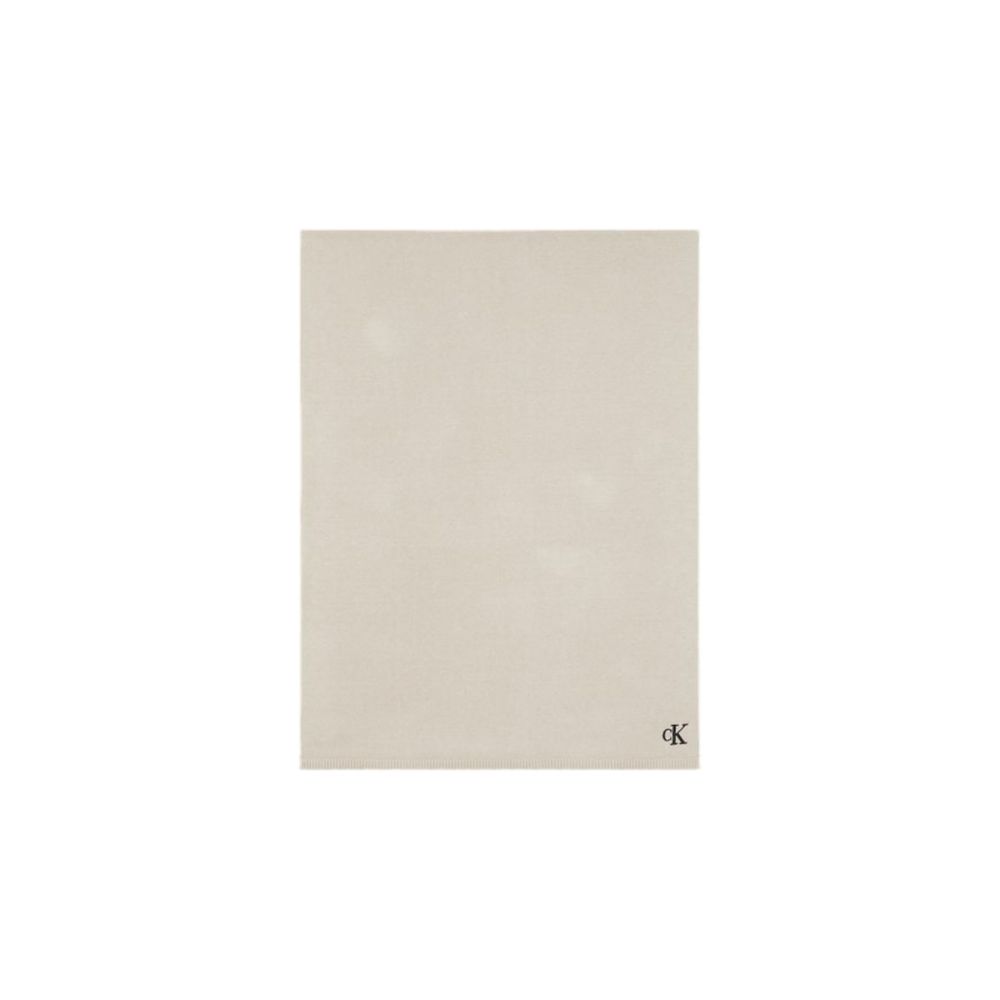 Calvin Klein Beige Cotton Women's Scarf