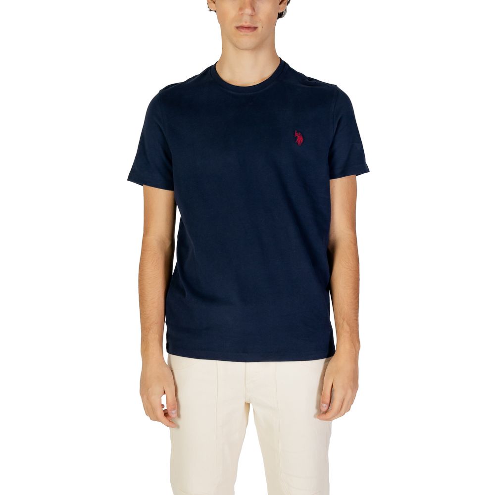 U.S. POLO ASSN. Blue Cotton Men's T-Shirt