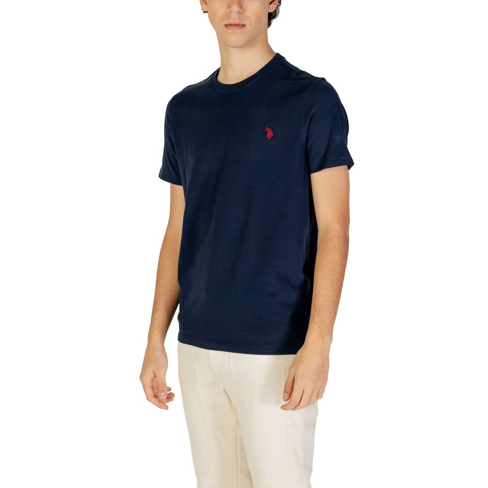 U.S. POLO ASSN. Blue Cotton Men's T-Shirt