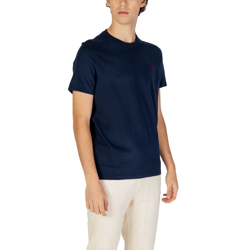 U.S. POLO ASSN. Blue Cotton Men's T-Shirt