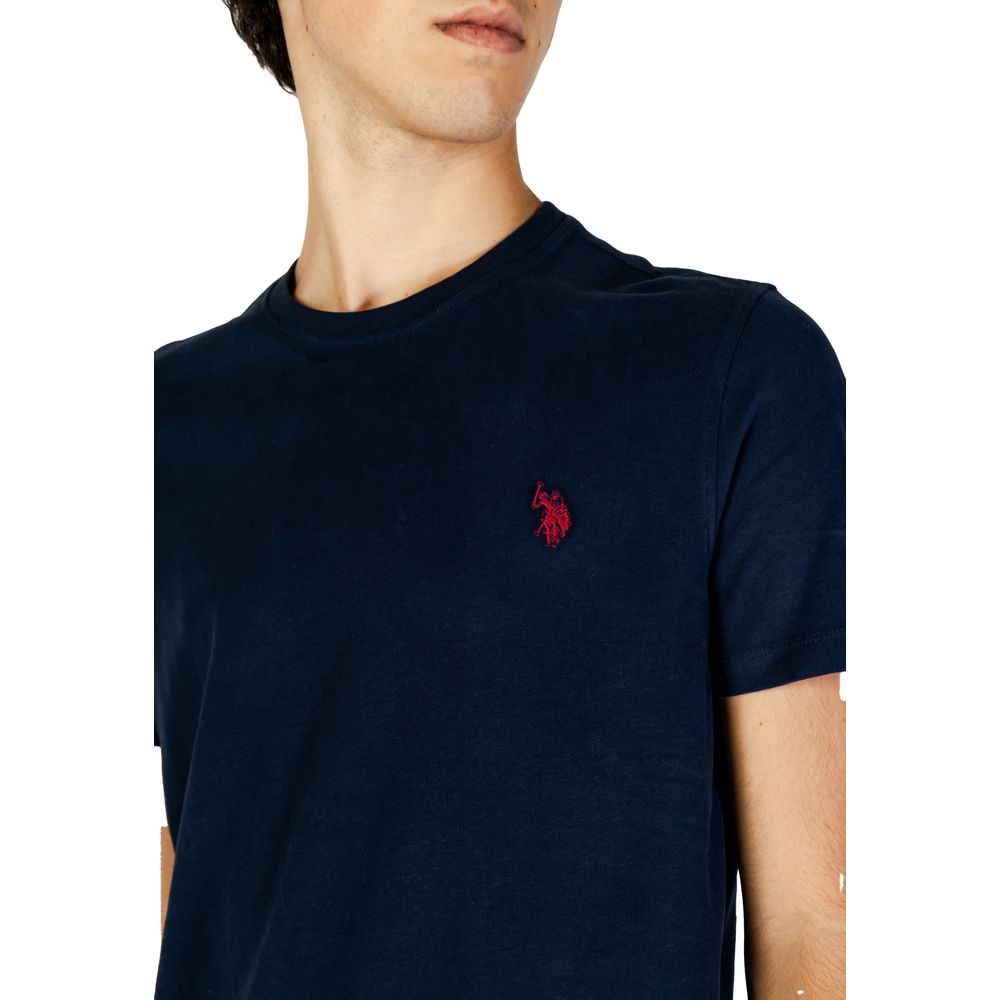 U.S. POLO ASSN. Blue Cotton Men's T-Shirt