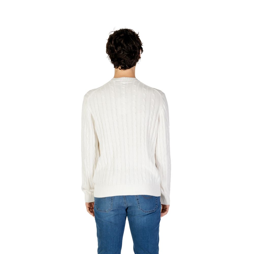 U.S. POLO ASSN. White Cotton Men's Sweatshirt