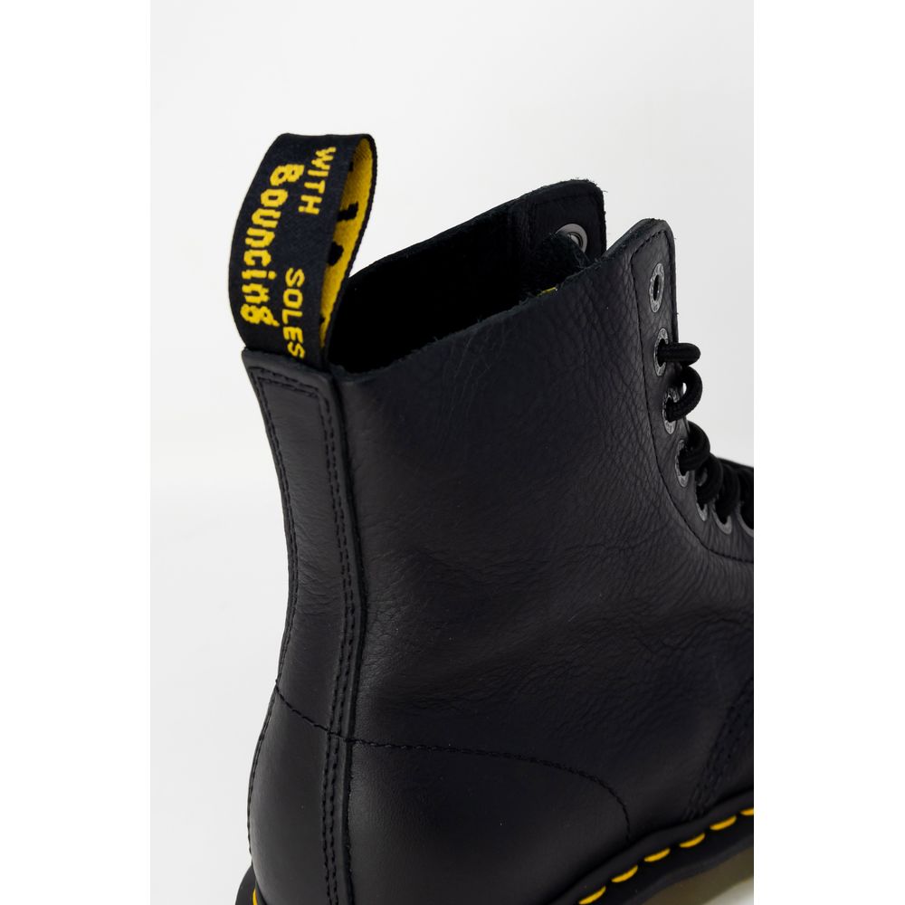 Dr. Martens Black Leather Women's Boot