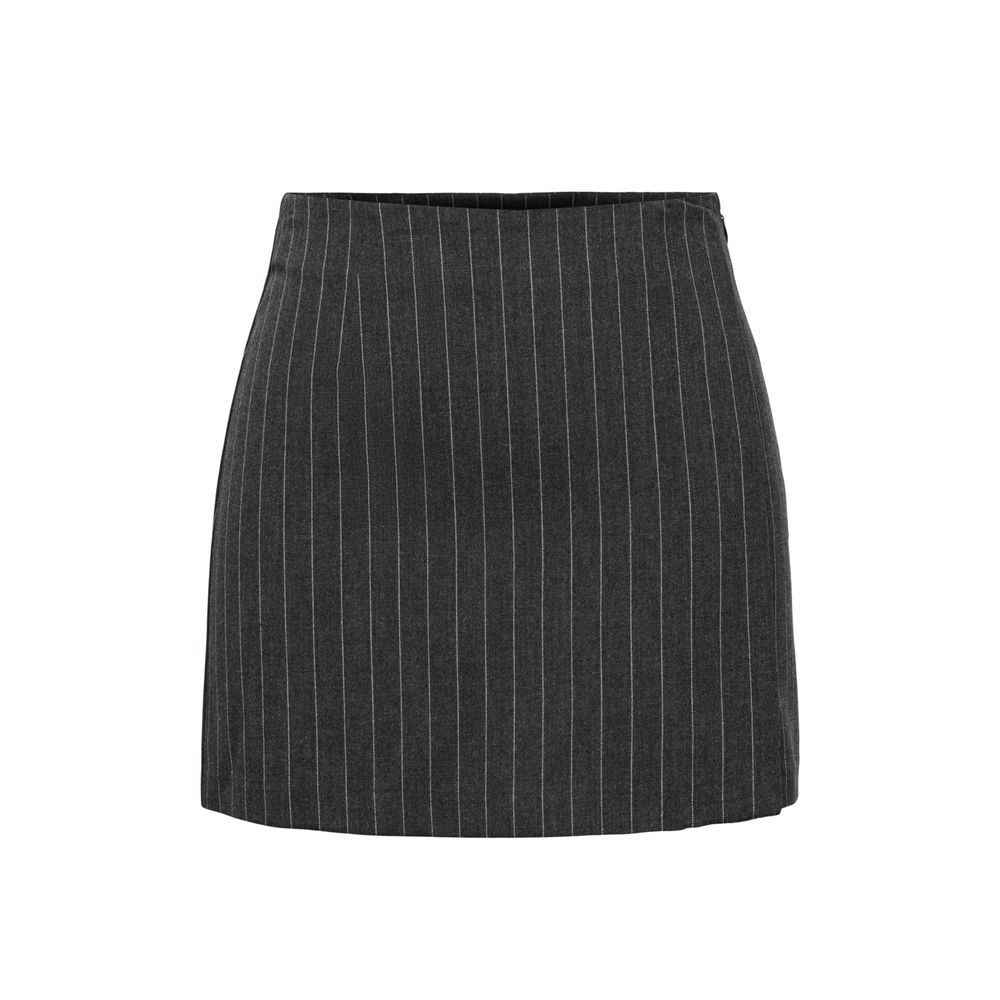 Only Gray Polyester Women's Skirt