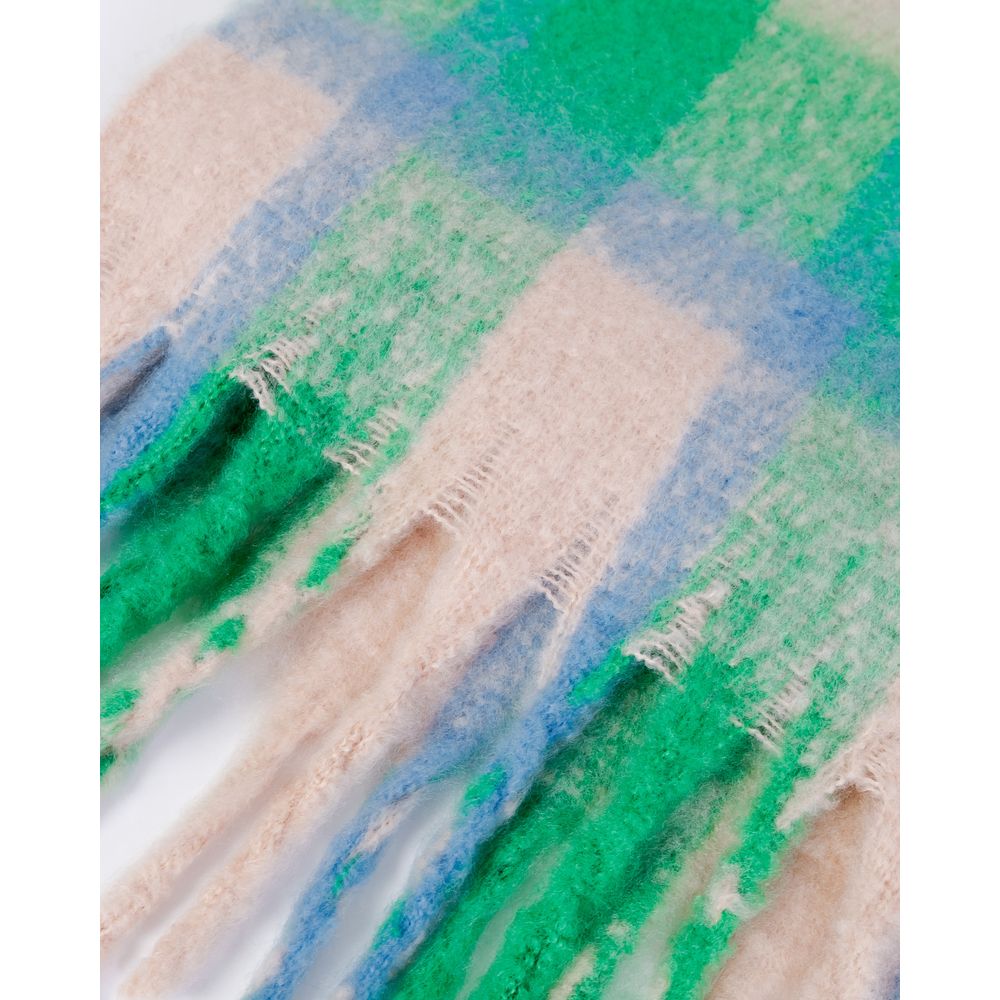 Only Green Polyester Women's Scarf