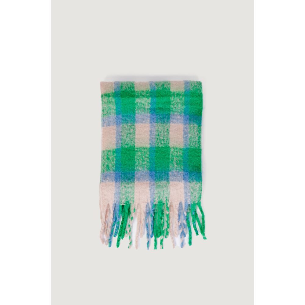 Only Green Polyester Women's Scarf