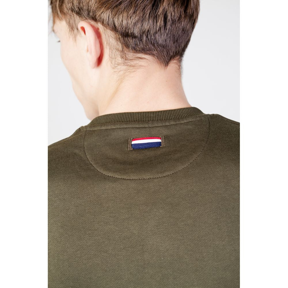 U.S. POLO ASSN. Green Cotton Men's Sweater