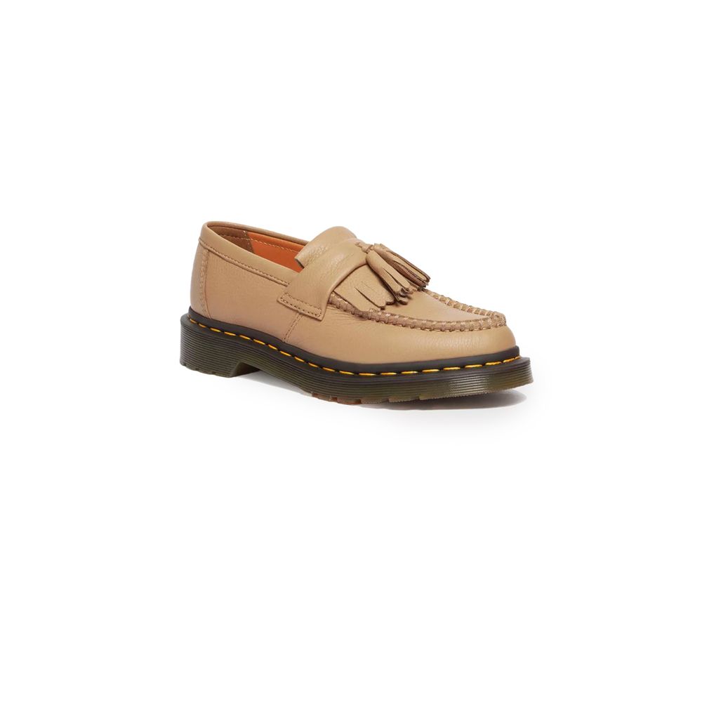 Dr. Martens Beige Leather Women's Platform