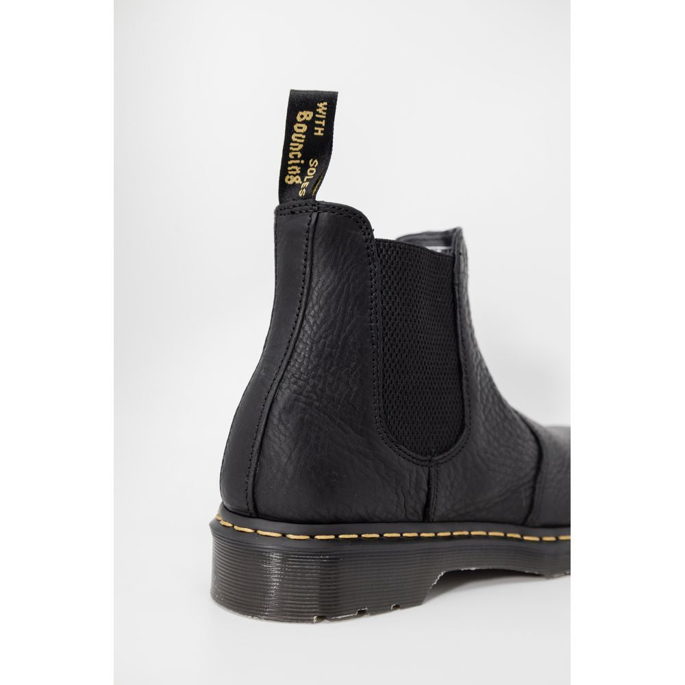 Dr. Martens Black Leather Men's Boot