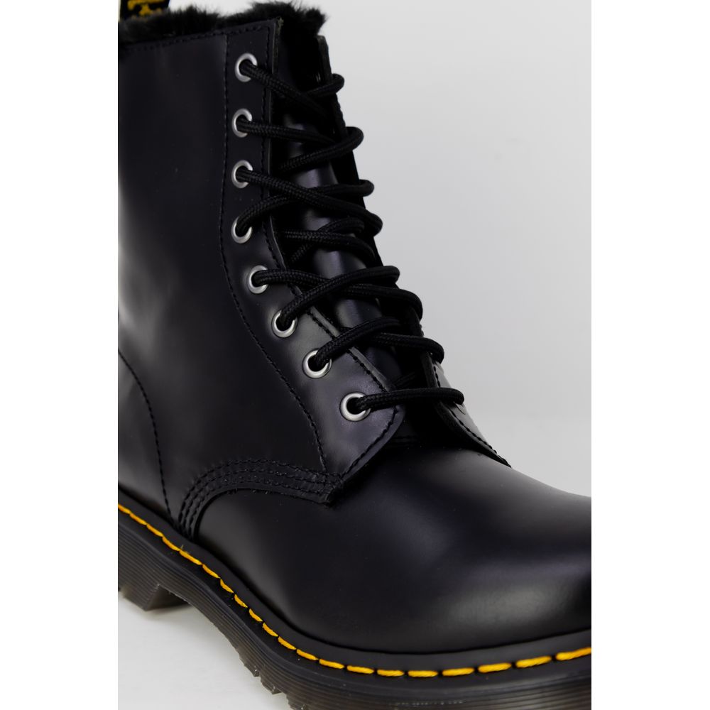Dr. Martens Black Leather Women's Boot
