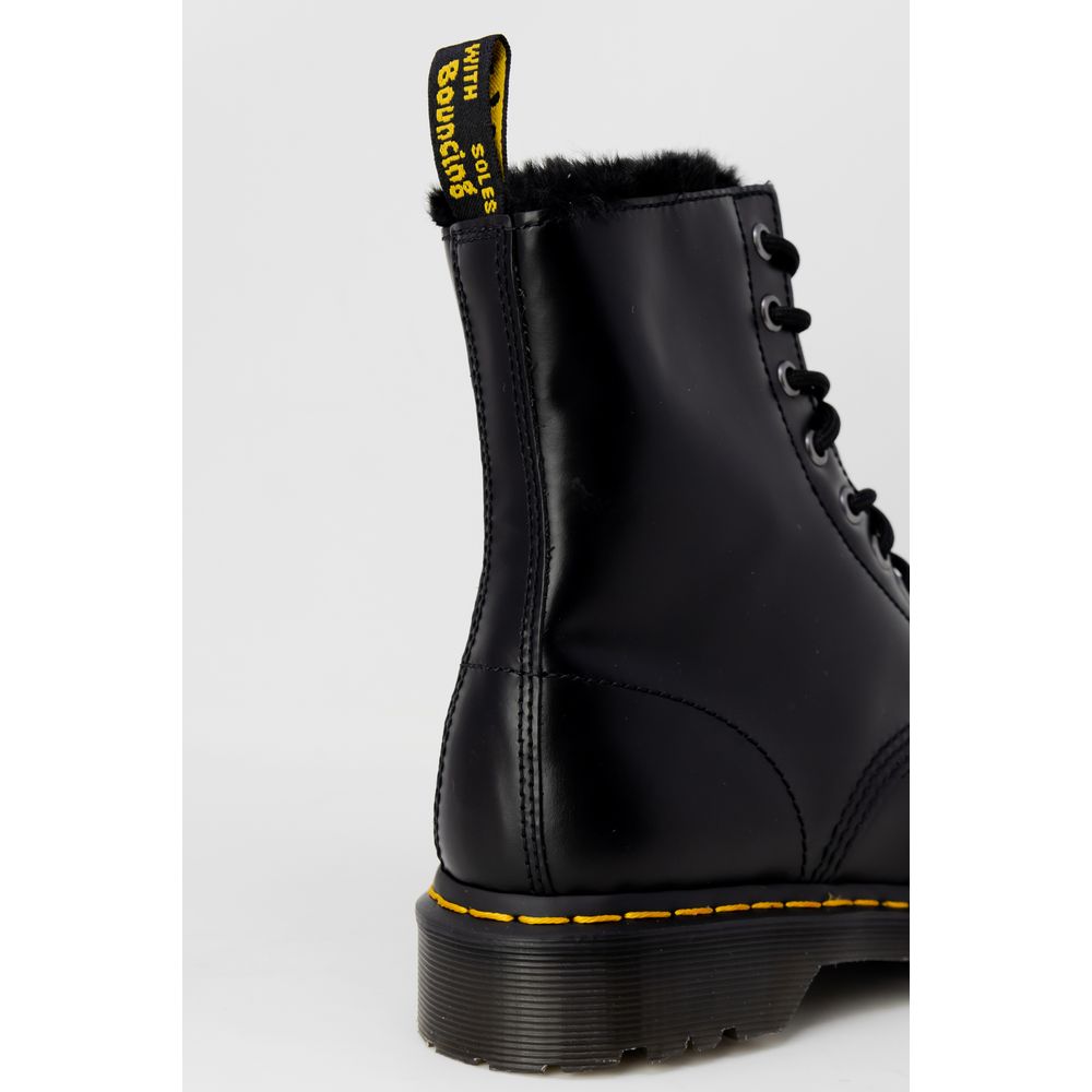 Dr. Martens Black Leather Women's Boot