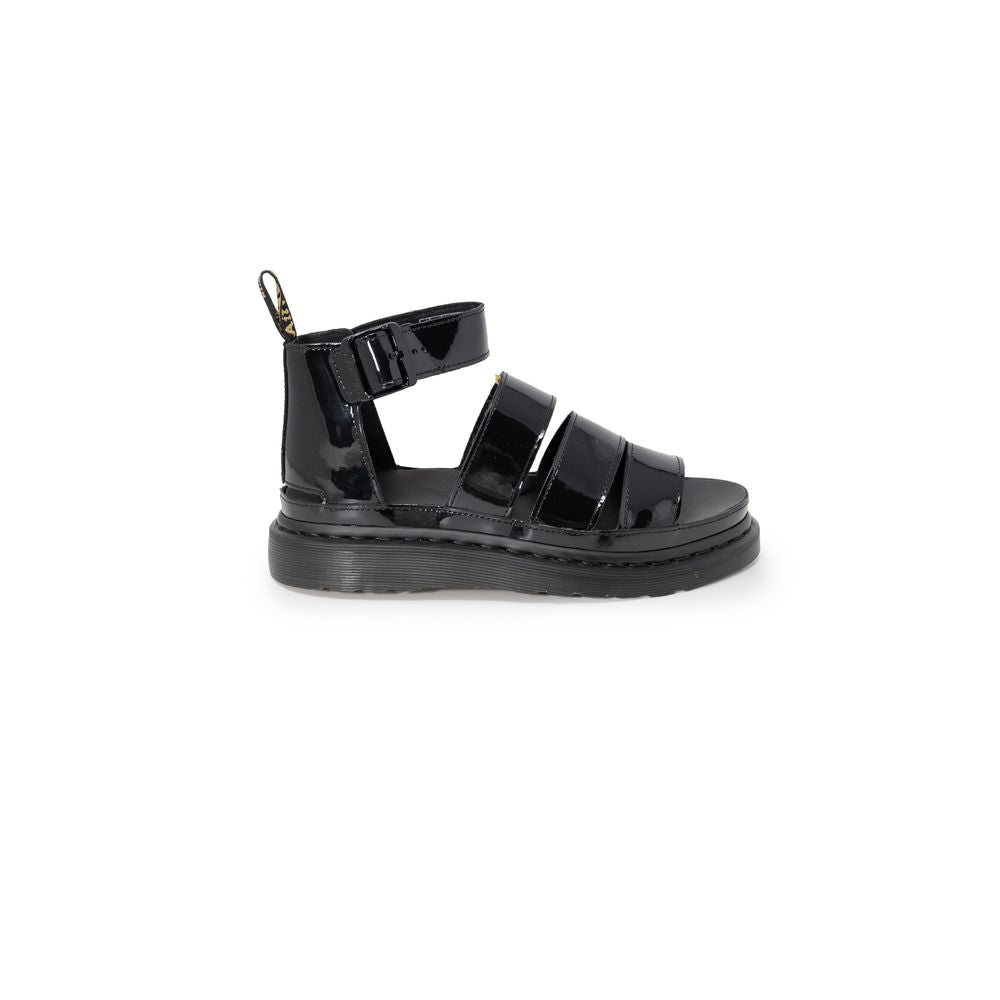 Dr. Martens Black Leather Women's Sandal