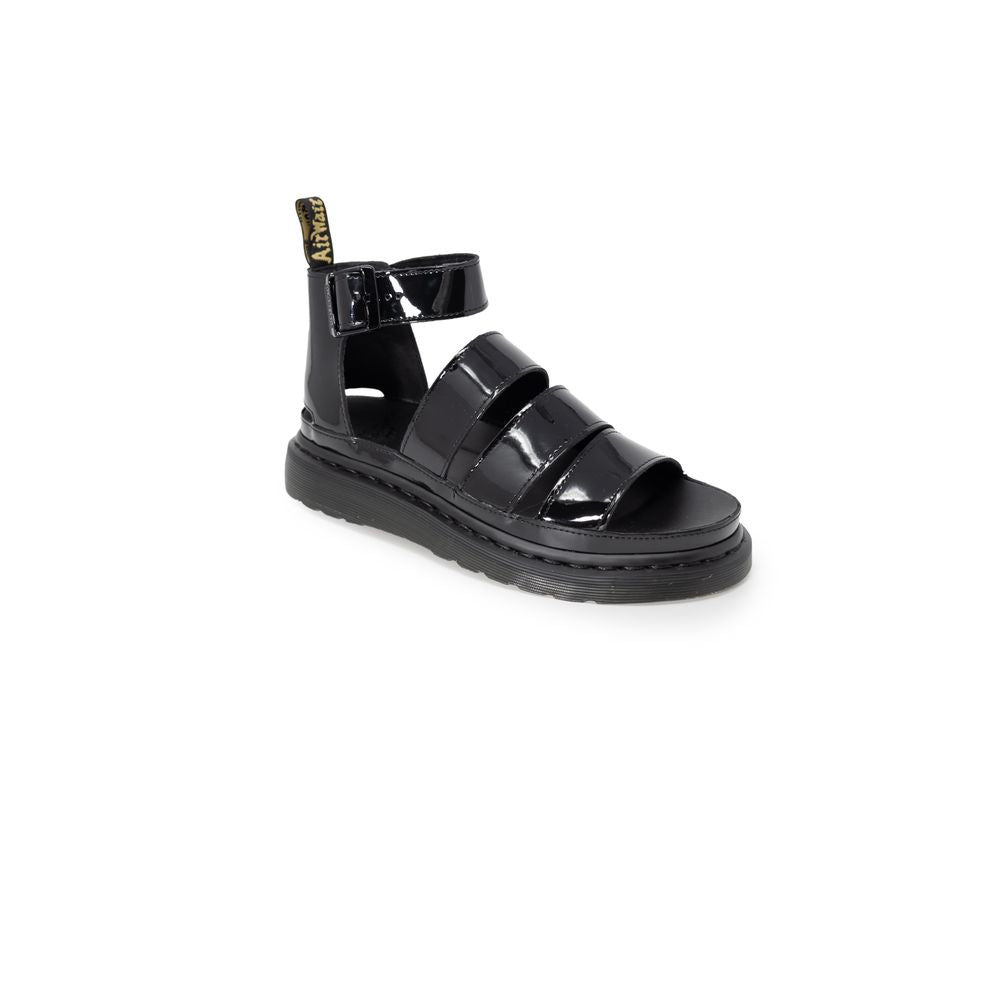Dr. Martens Black Leather Women's Sandal