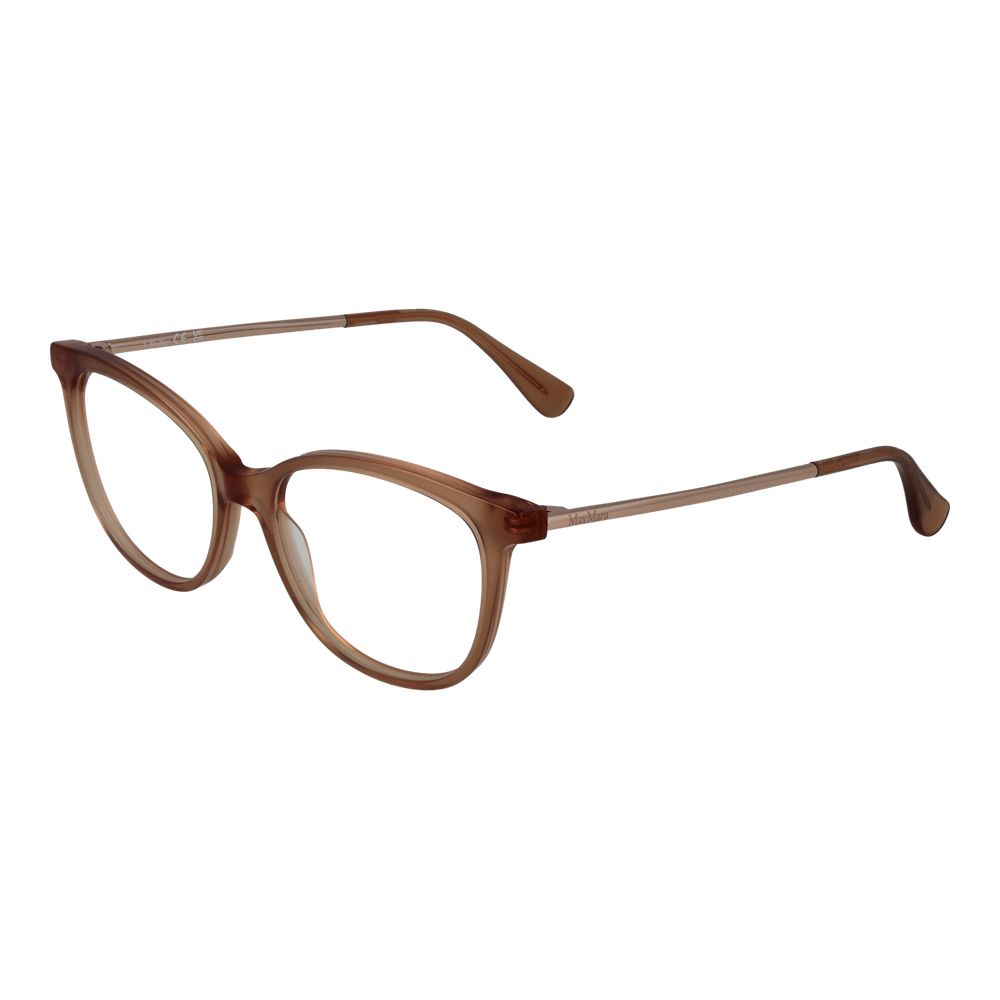 Max Mara Brown Acetate Glasses Women's (Frames)