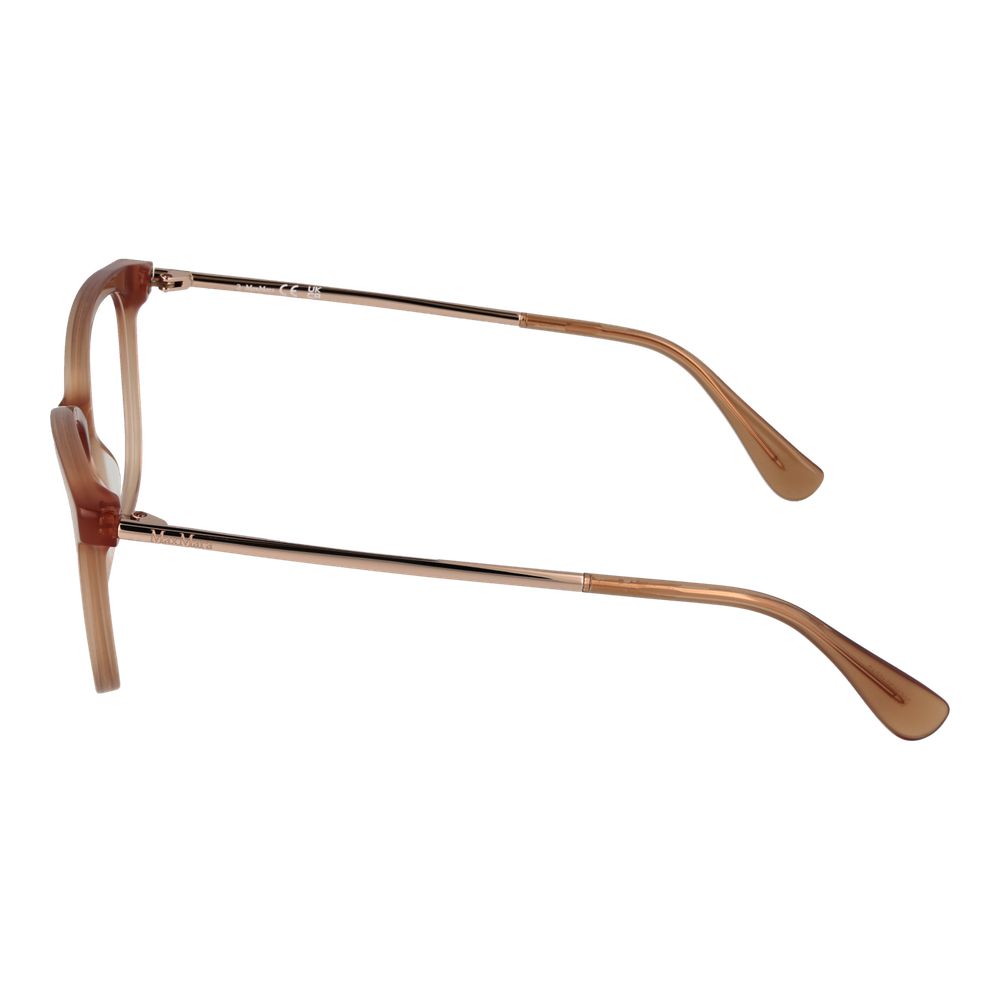 Max Mara Brown Acetate Glasses Women's (Frames)
