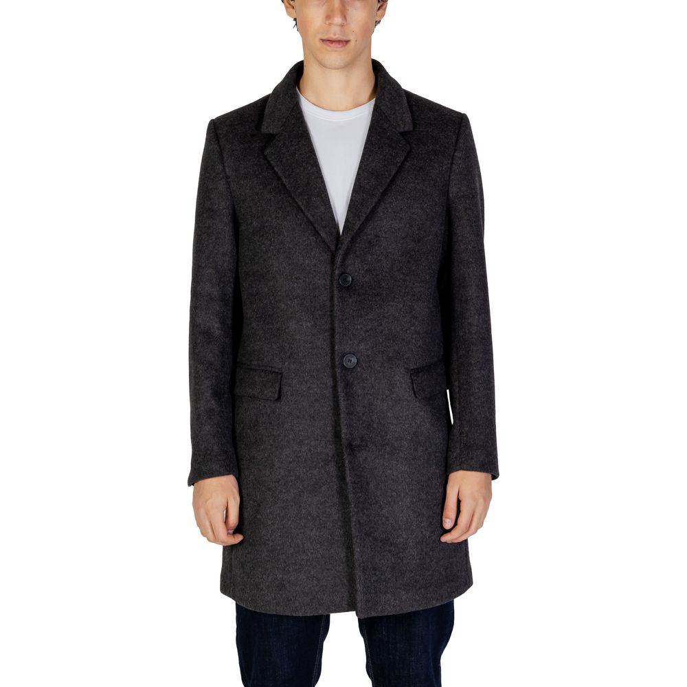 Antony Morato Gray Polyester Men's Jacket