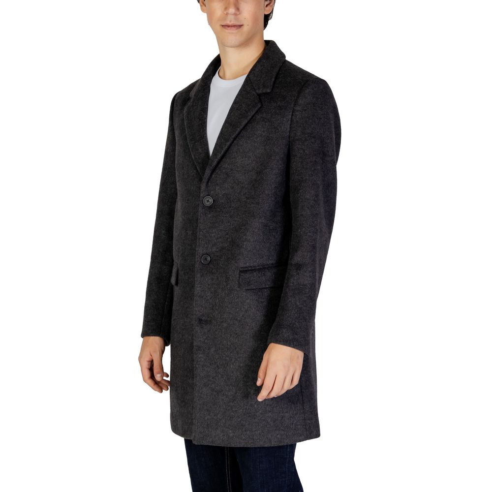 Antony Morato Gray Polyester Men's Jacket